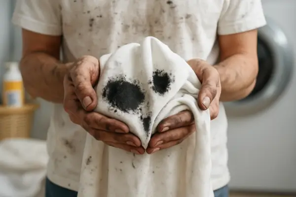 como tirar graxa de roupa